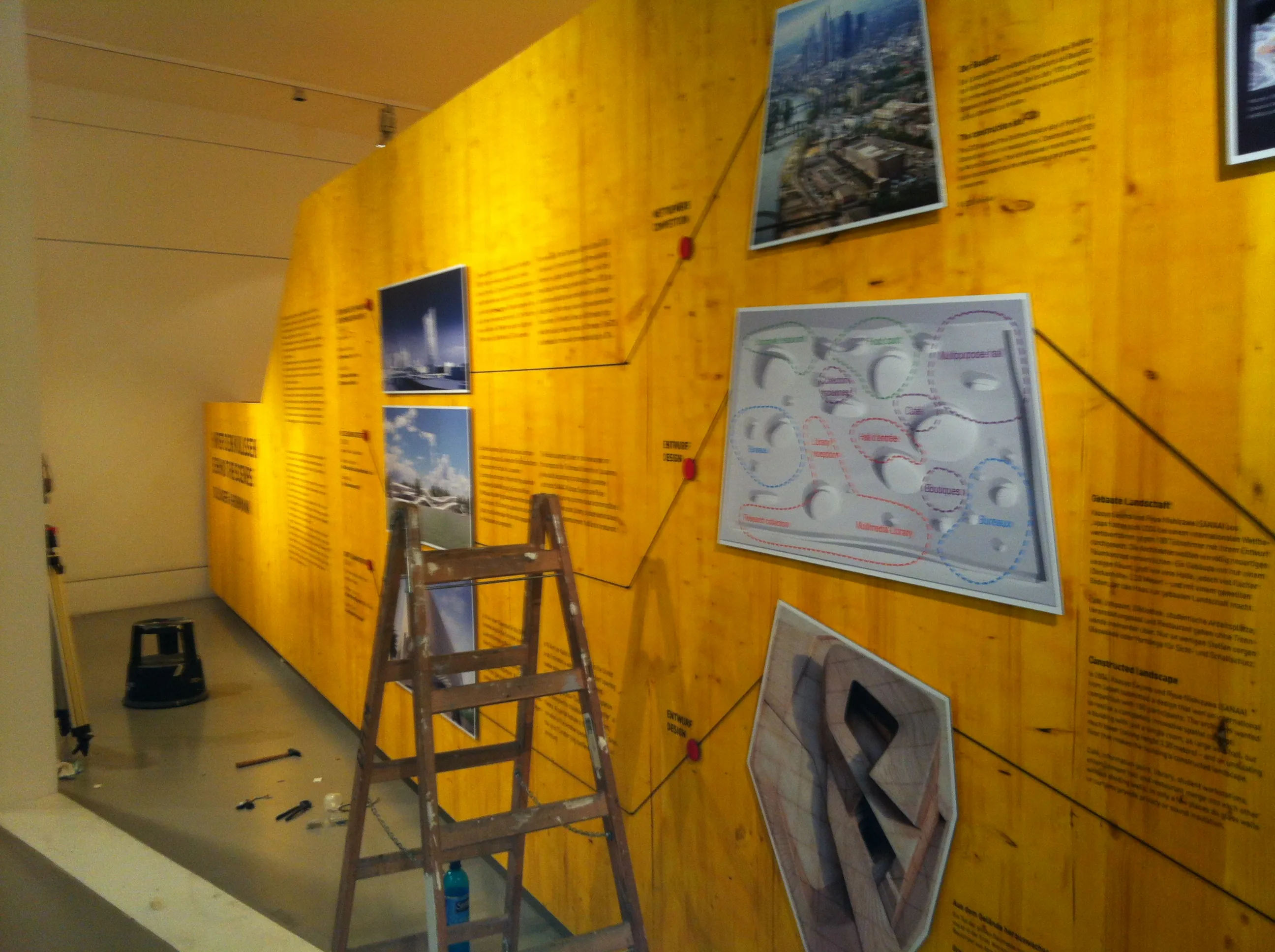 HINTER DEN KULISSEN — Ausstellungsarchitektur für Bollinger+Grohmann im Deutschen Architekturmuseum · Frankfurt 2013, Bild 11