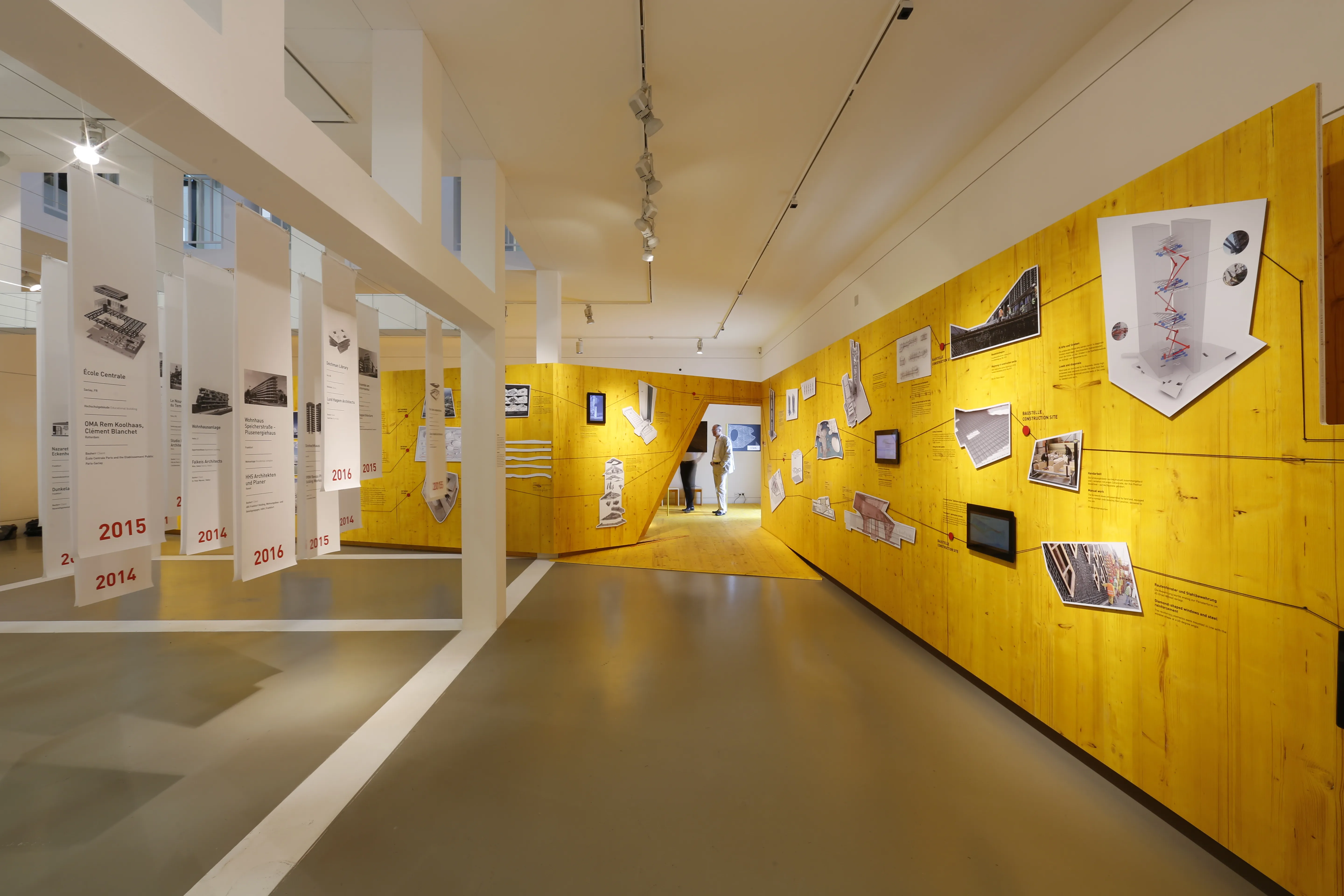 HINTER DEN KULISSEN — Ausstellungsarchitektur für Bollinger+Grohmann im Deutschen Architekturmuseum · Frankfurt 2013, Bild 2