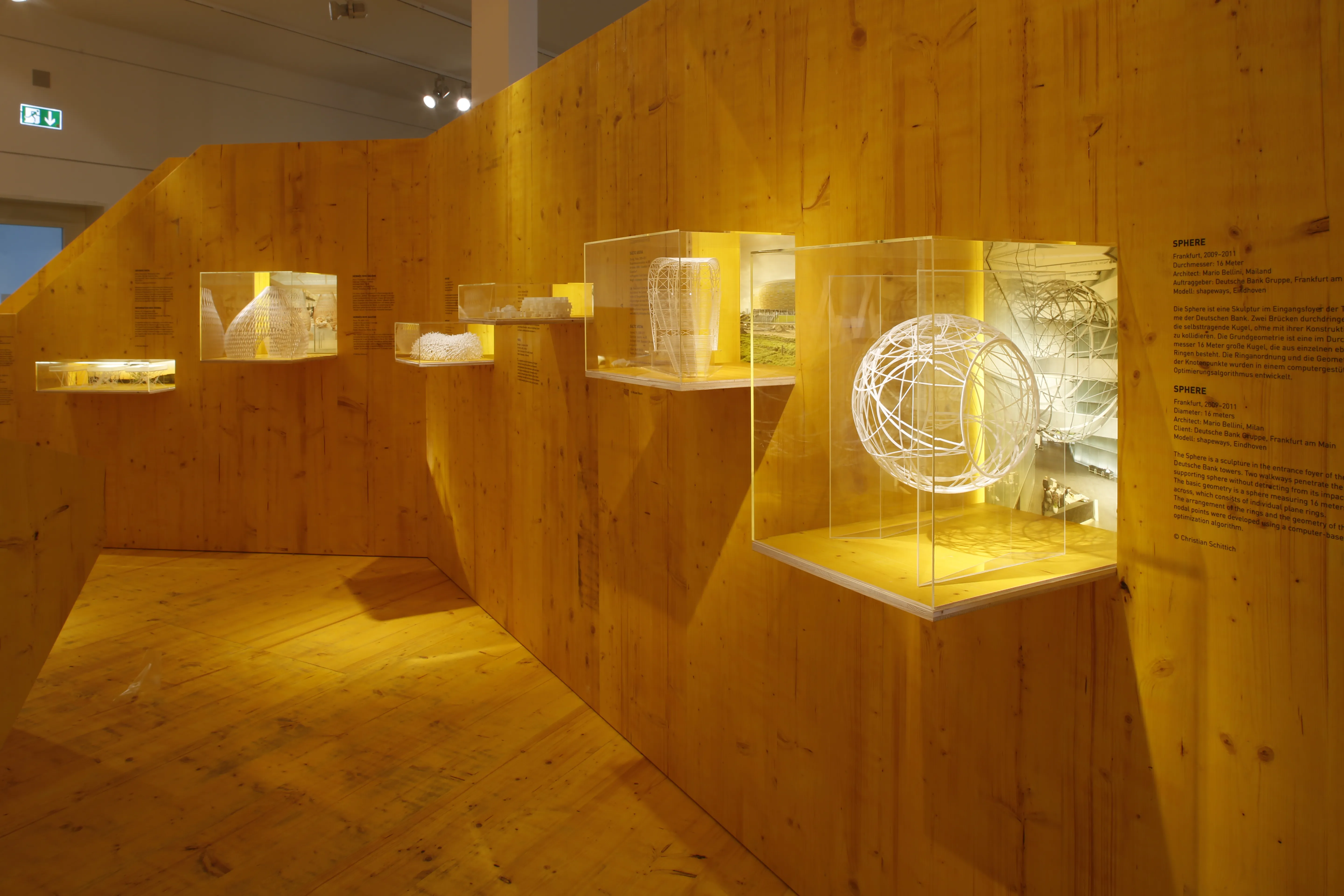 HINTER DEN KULISSEN — Ausstellungsarchitektur für Bollinger+Grohmann im Deutschen Architekturmuseum · Frankfurt 2013, Bild 7