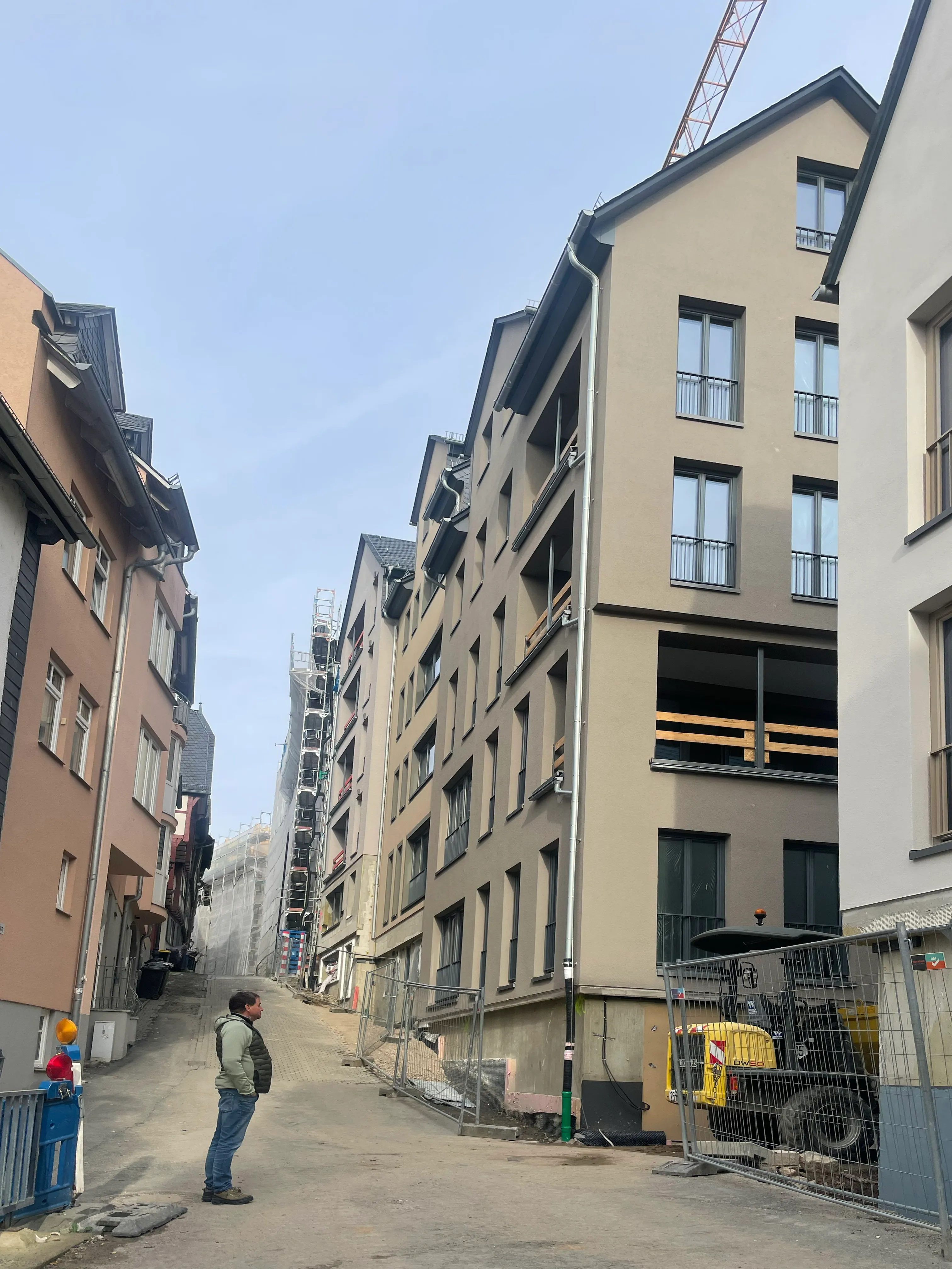 DOMHÖFE WETZLAR — Baustelle Gasse