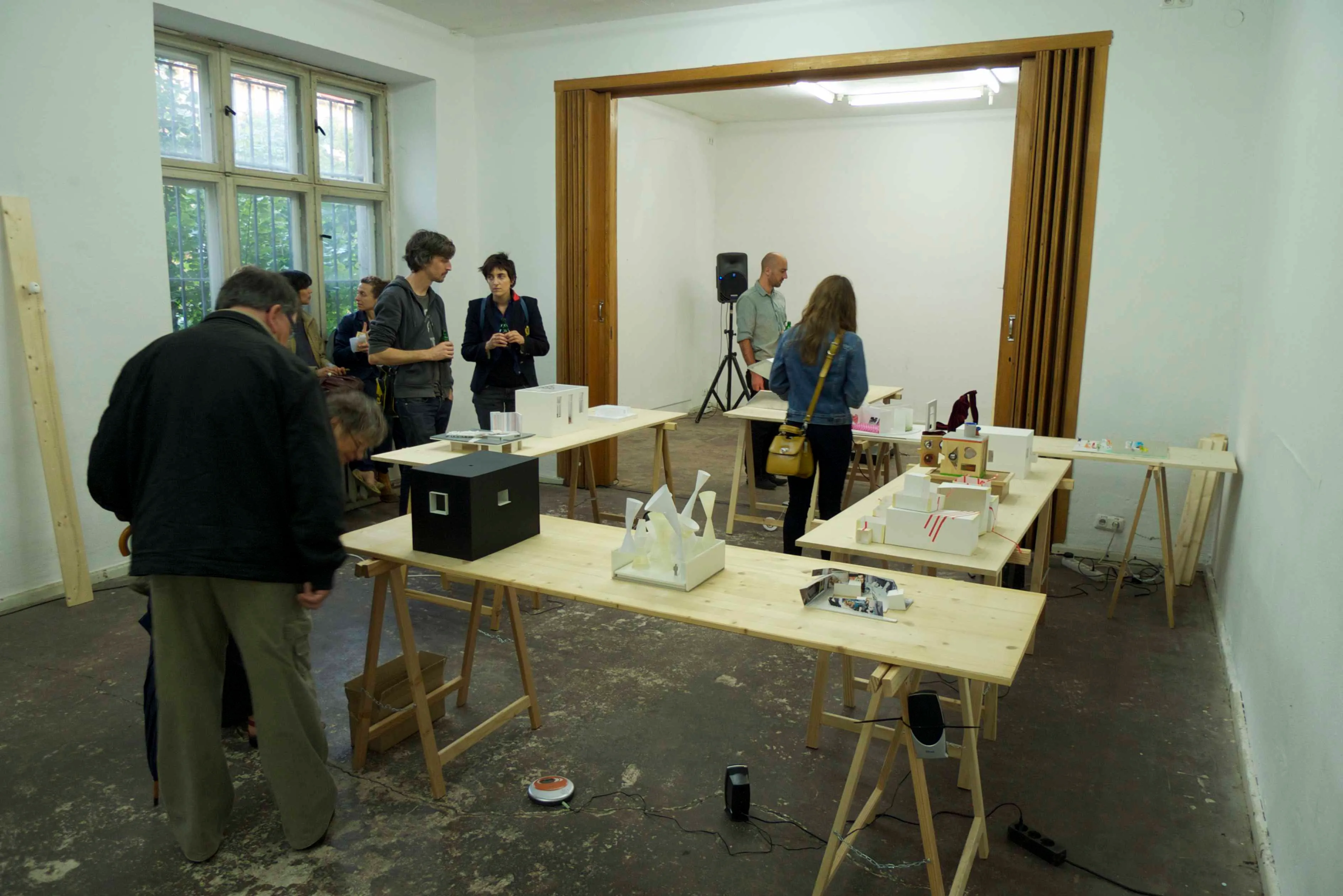 move out — Räumliche Interpretation von Klangaufnahmen · internationale Kunstaktion 2011, Bild 17