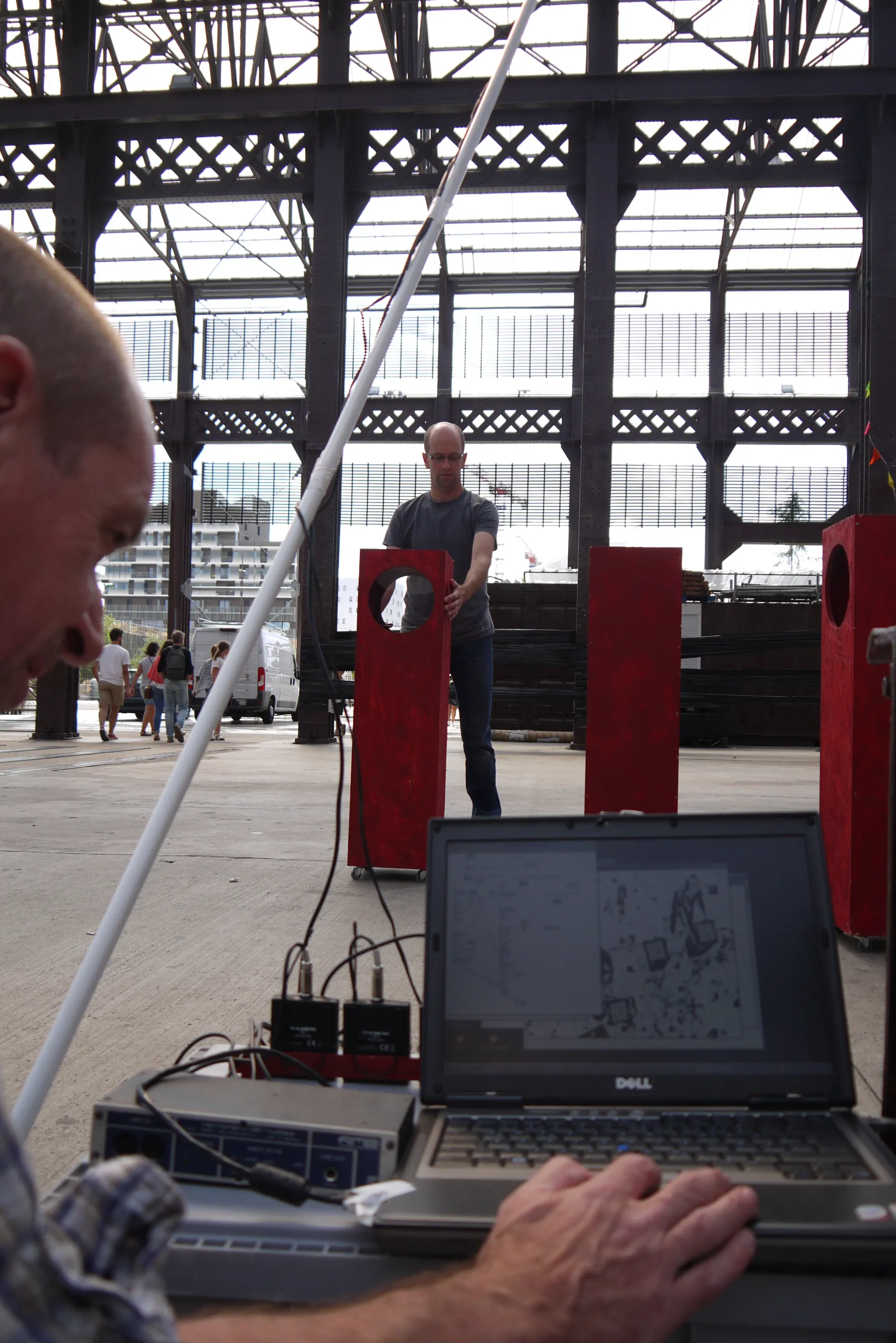 Offenes Netz — Interaktive Raum-Klang-Installation mit Achim Wollscheid · 2015–2016, Bild 4